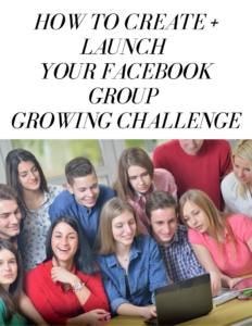 facebook group growing challenge