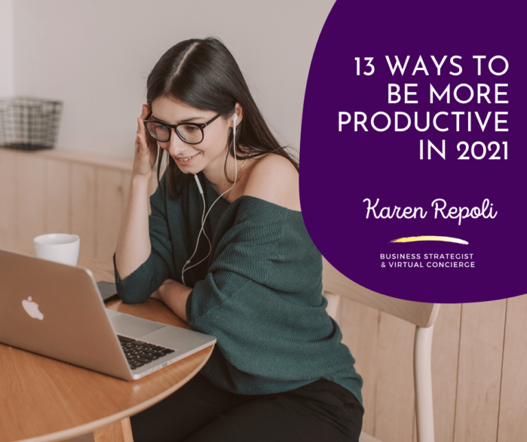 Read more about the article 13 Ways To Be More Productive in 2021