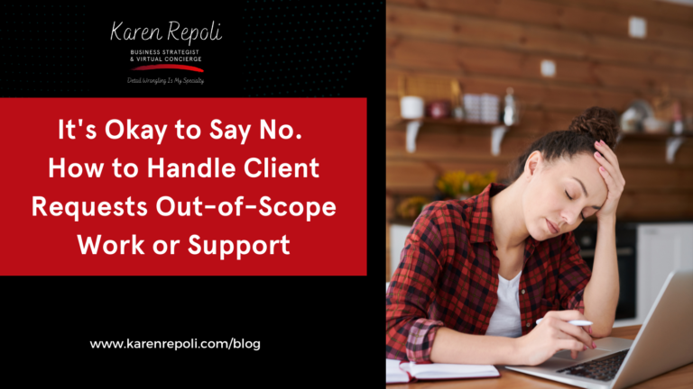 Read more about the article It’s Okay to Say No. How to Handle Client Requests Out-of-Scope Work or Support
