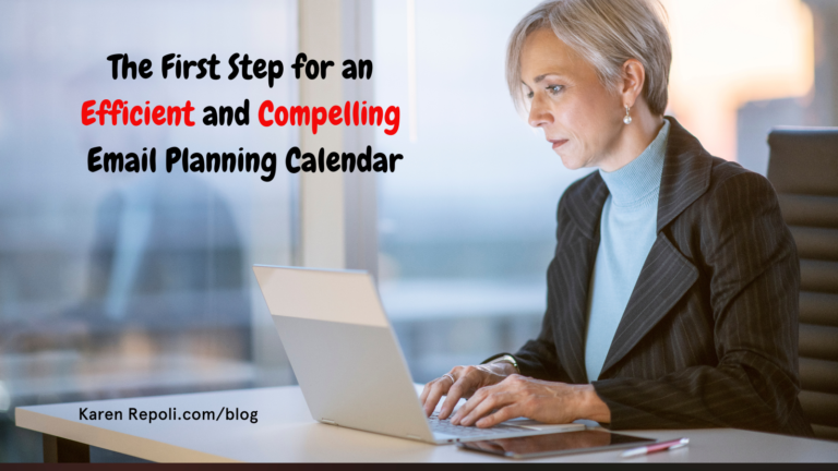 Read more about the article The First Step for an Efficient and Compelling Email Planning Calendar